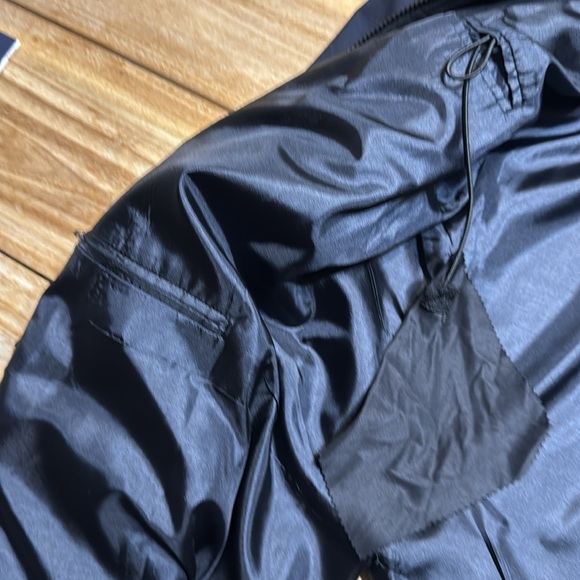 Navy Blue Baubax Travel Blazer with Removable Hood and Gloves 42R - Picture 6 of 12